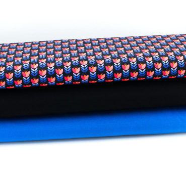 Jersey Feather Fan Blumen (10 cm)